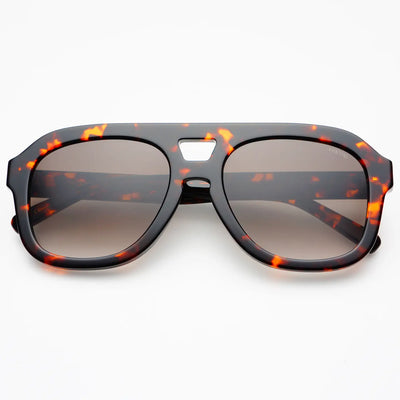 Voyager Oversized Aviator Sunglasses