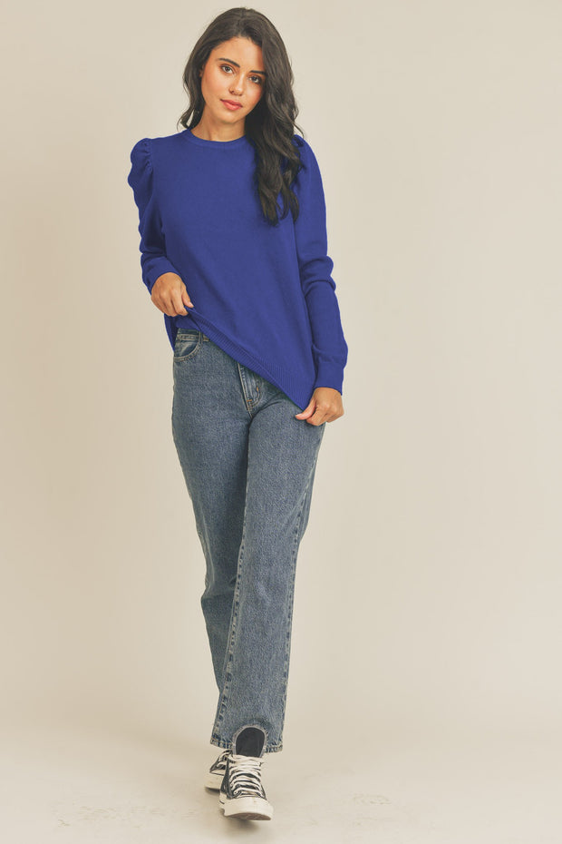 Cobalt Classic Crew Sweater