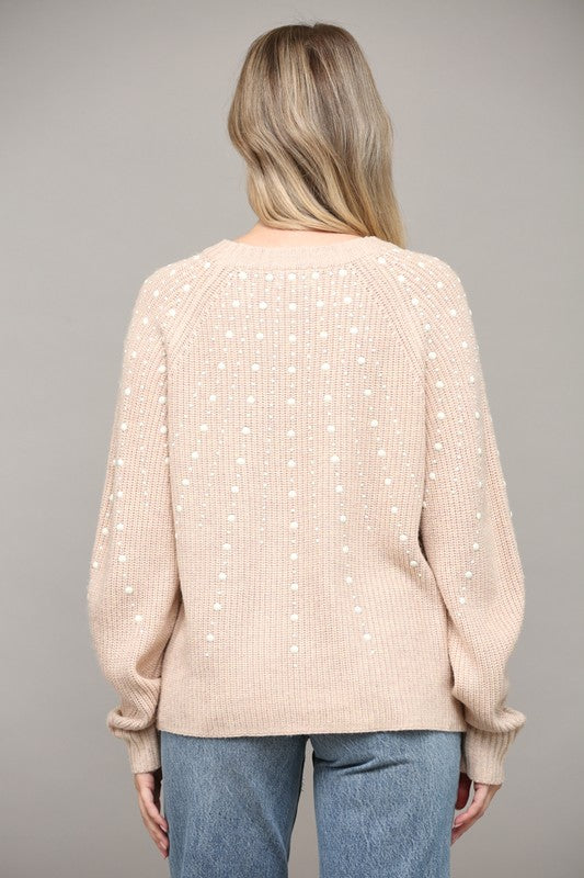 Blush Pearl Sweater