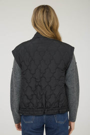 Black Quilted Puffer Vest
