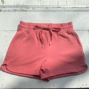 Coral Rose Drawstring Shorts