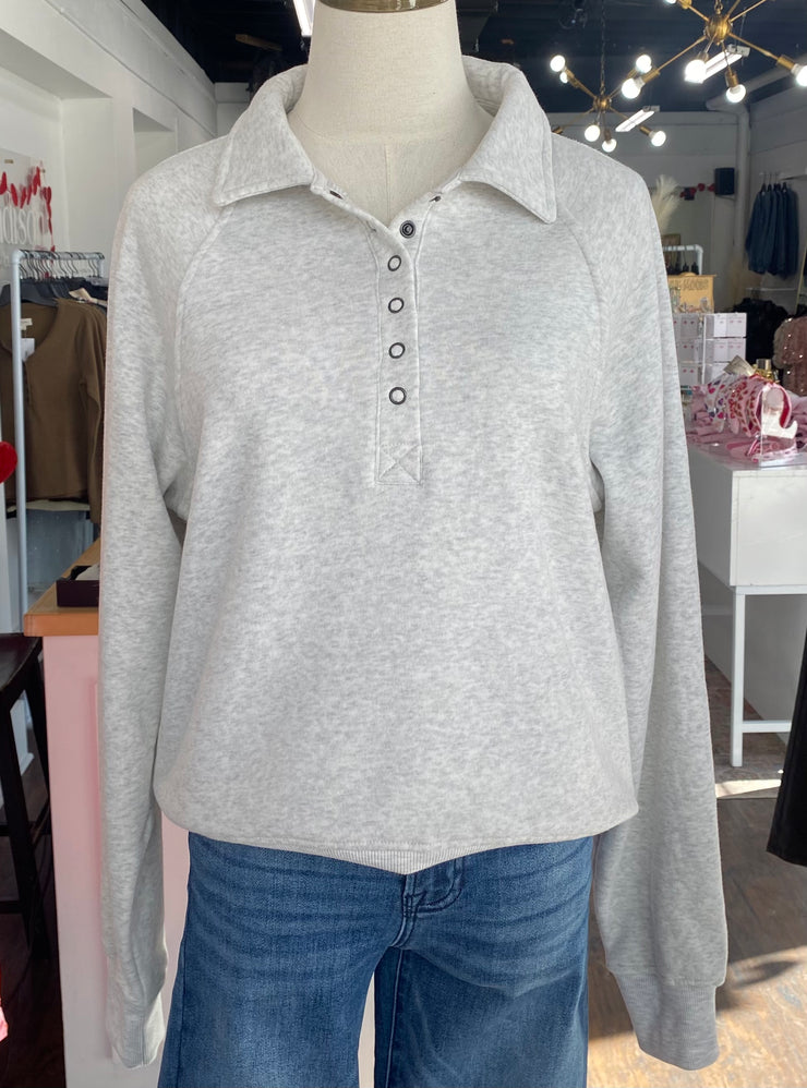 Grey Phoebe Pullover