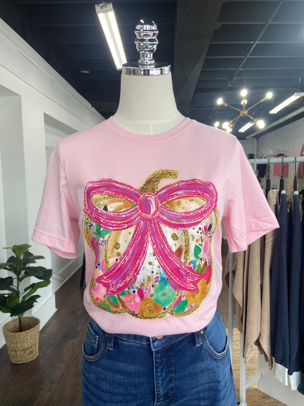 Pink Maximalist Pumpkin Tee