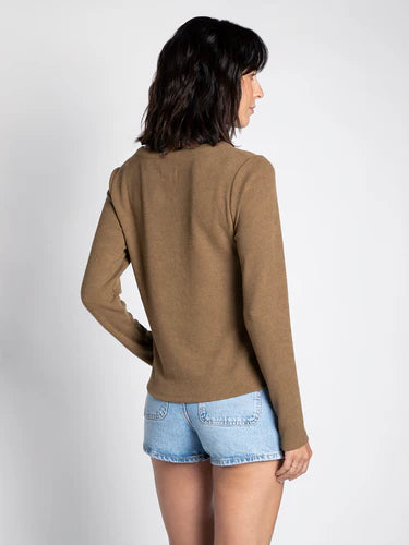 Brown Alex Henley Top