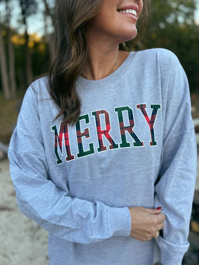 Merry Grey Long Sleeve