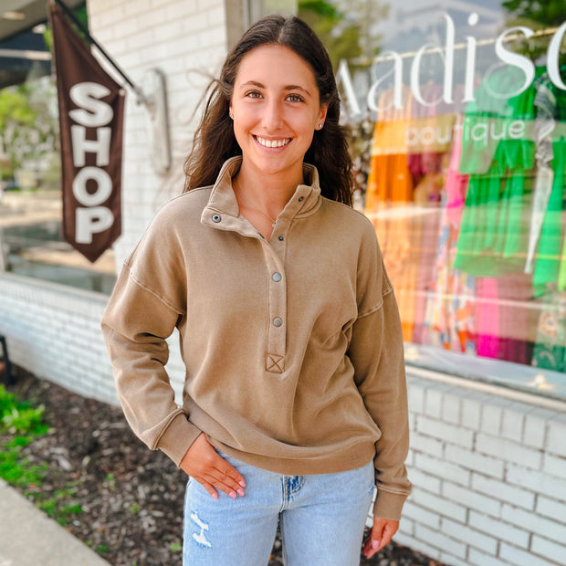 Taupe pullover