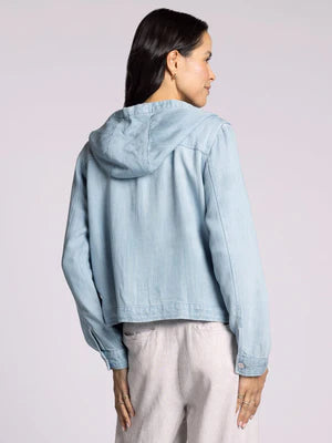 Jackie Hooded Denim Jacket