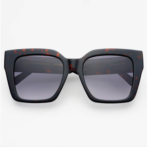Oversized Square Sunglasses - Tortoise