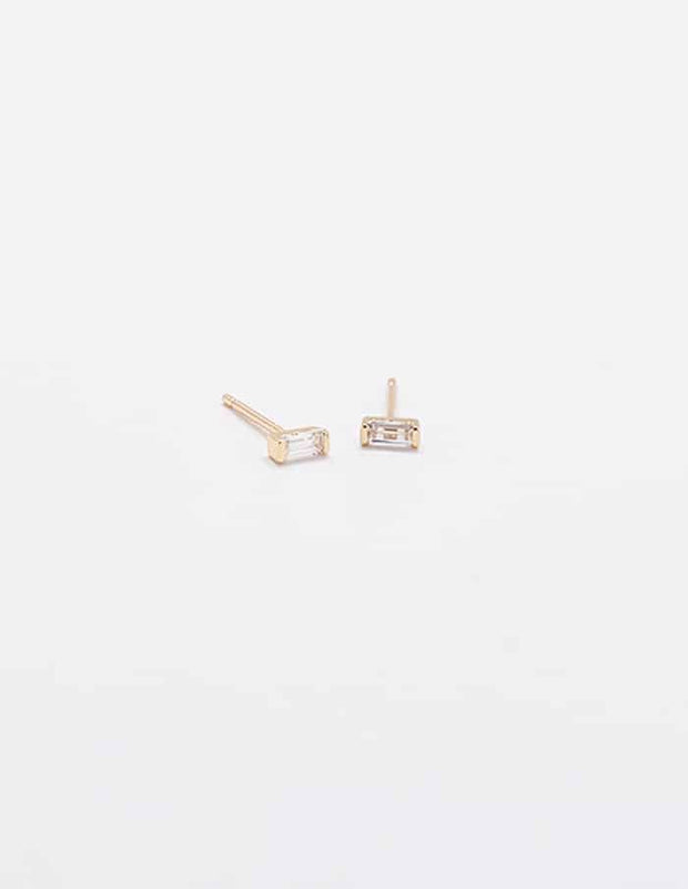 Mini Baguette Studs