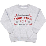 Girls Candy Cane Sweatshirt