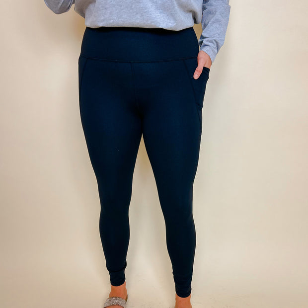 High Waist Leggings - small