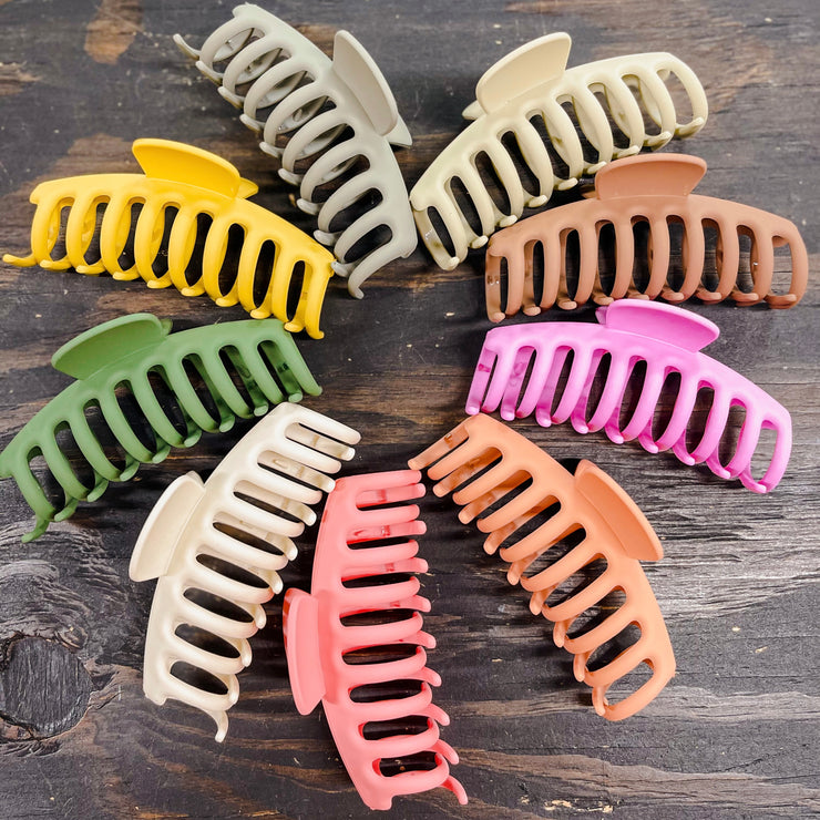 claw clip - 9 colors